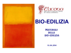 BIO-EDILIZIA