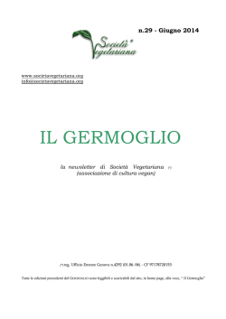 29 - Il Germoglio - Giugno 2014