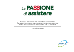 a cura di Silvia Finazzi - La passione di assistere