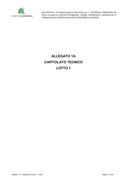 allegato 1a capitolato tecnico lotto 1