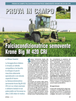 PROVA IN CAMPO - Agricoltura24