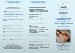 Scarica la brochure del corso