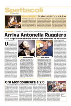 articolo di Katia Bernuzzi I GIOCHI DEL MAESTRO LODI