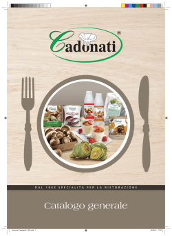 Catalogo generale