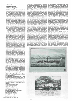 Il primo battello sul Lago Maggiore