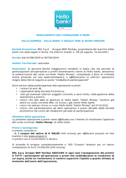 Scarica - Hello bank!