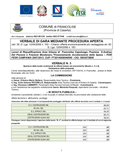 N. 3 - Comune di Francolise