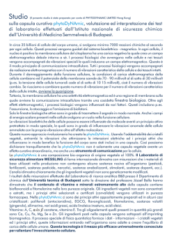 IN ITALIANO (recente)