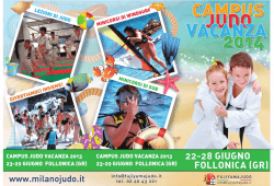 scarica la brochure informativa - Corsi di judo a Milano | Fujiyama
