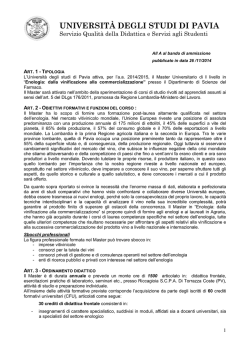Enologia: dalla vinificazione alla commercializzazione