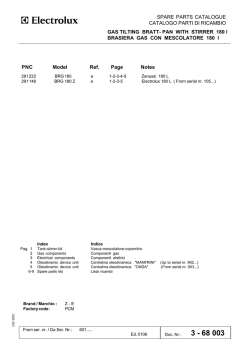 GAS TILTING BRATT- PAN WITH STIRRER 180 l