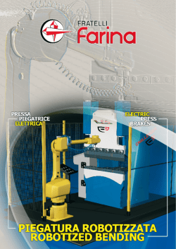 Piegatura robotizzata
