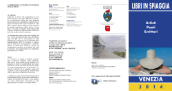 brochure "libri in spiaggia"