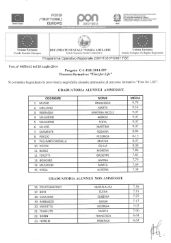 fohdi itruttuhfili europei - Educandato Statale Maria Adelaide