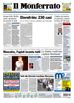 Eternit-bis: 230 casi