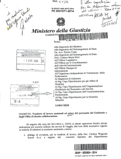 Precisazioni sulle trasferte - UGL Polizia Penitenziaria Basilicata