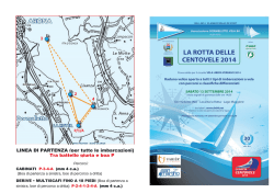 LINEA DI PARTENZA - DV84 Associazione Dormelletto Vela