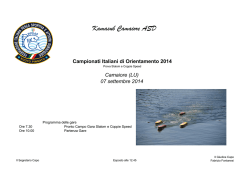 Kamasub Camaiore ASD Campionati Italiani di