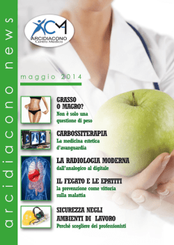 scarica la rivista - ARCIDIACONO CENTRO MEDICO