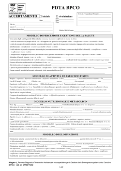 PDTA BPCO - Azienda Usl 4 di Prato