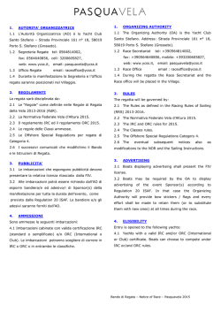 BdR-NoR - Yacht Club Santo Stefano