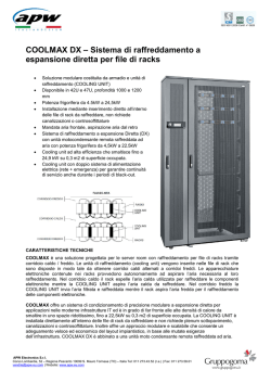 Scheda Tecnica - APW Electronics Srl
