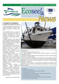Le news del Progetto