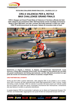 crg a valencia per il rotax max challenge grand finals