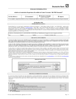db PMI Seasonal - Deutsche Bank S.p.A.