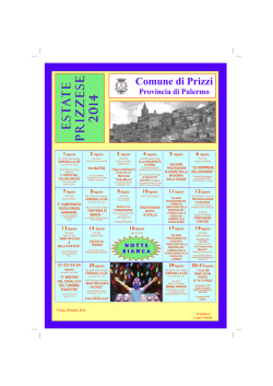 PROGRAMMA ESTATE 2014 DEFINITIVO