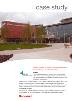 Honeywell implementa una soluzione di prima classe per la