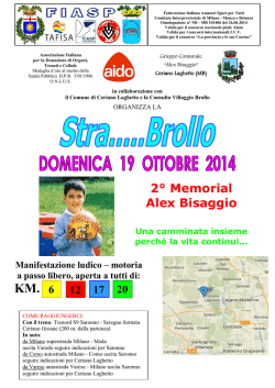 KM. - Comune di Ceriano Laghetto