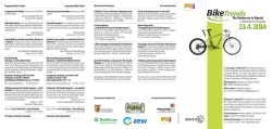 Faltblatt Bike Trends 2014 zum herunterladen