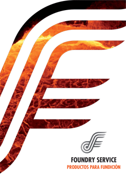 catalogo spagnolo - Foundry Service SpA