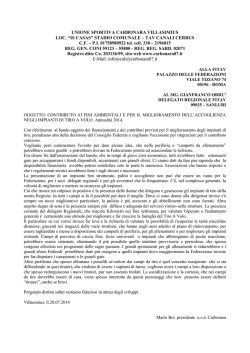 27 novembre 2000 - FITAV Sardegna