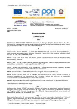 Allegato 29 COOPERATIVA SOCIALE EFESO