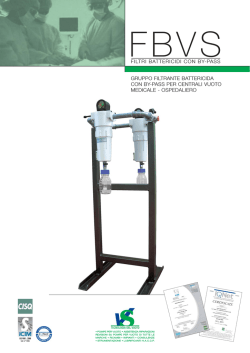 scheda filtri battericidi