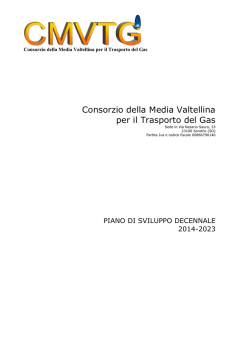 PIANO DECENNALE 2014-2023 - CMVTG