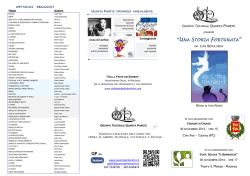 brochure - gruppo teatrale quarta parete