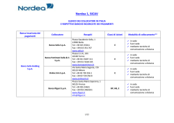 Nordea 1, SICAV - Gruppo Banca Esperia