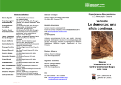 Programma - Sociale - Regione Emilia