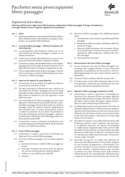 Pacchetto senza preoccupazioni libero passaggio