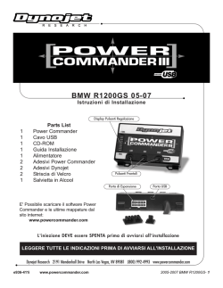 BMW R1200GS 05-07 - Power Commander