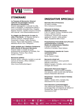 programma eventi realizzati nel 2013