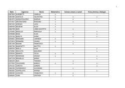 Download Elenco studenti immatricolati a.a. 2013/2014 che hanno