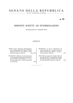 N. 55 - Senato della Repubblica