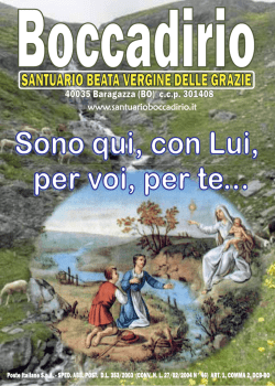 settembre 2014 - Santuario Beata Vergine delle Grazie di Boccadirio