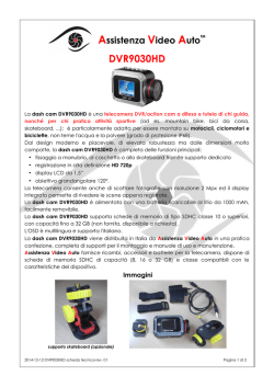 DVR9030HD scheda tecnica-2014.12.12 rev. 01