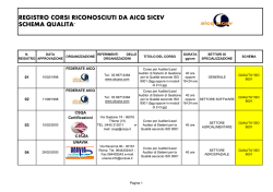 Elenco - AICQ Sicev