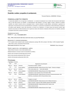 Il programma